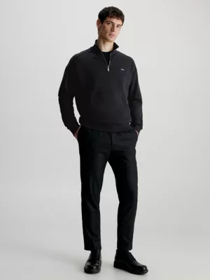 Calvin Klein Sweat-shirt Avec Col Zippé 6 Calvin Klein Sweat-shirt Avec Col Zippé – Image 4