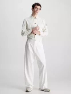 Calvin Klein Pantalon Relaxed Ample 10 Calvin Klein Pantalon Relaxed Ample -Pas Cher Calvin Klein Magasin K10K110698 YBL alternate3