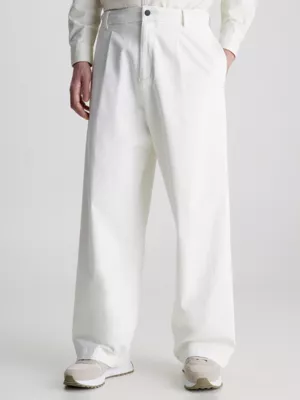 Calvin Klein Pantalon Relaxed Ample 3 Calvin Klein Pantalon Relaxed Ample