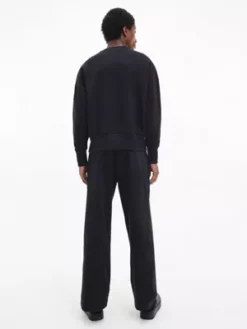 Calvin Klein Sweat En Tissu éponge De Coton Bio -Pas Cher Calvin Klein Magasin K10K110749 BEH alternate2