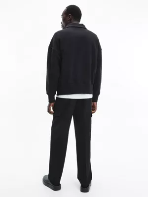 Calvin Klein Sweat Relaxed Avec Col Zippé 5 Calvin Klein Sweat Relaxed Avec Col Zippé – Image 3