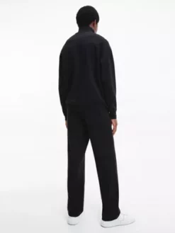 Calvin Klein Sweat Zippé Relaxed Avec Col Montant -Pas Cher Calvin Klein Magasin K10K110759 BEH alternate2