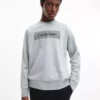 Calvin Klein Sweat Relaxed En Polaire Avec Logo