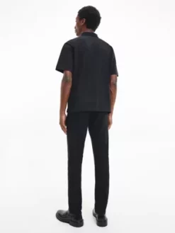 Calvin Klein Polo Relaxed En Coton Bio -Pas Cher Calvin Klein Magasin K10K110789 BEH alternate2