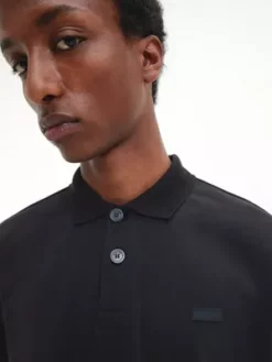 Calvin Klein Polo Relaxed En Coton Bio -Pas Cher Calvin Klein Magasin K10K110789 BEH alternate3