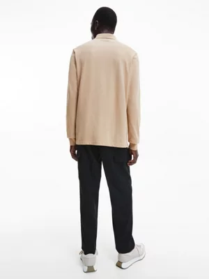 Calvin Klein Polo Slim à Manches Longues En Piqué 5 Calvin Klein Polo Slim à Manches Longues En Piqué – Image 3