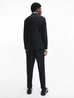 Calvin Klein Veste Blazer De Smoking -Pas Cher Calvin Klein Magasin K10K110837 BEH alternate2