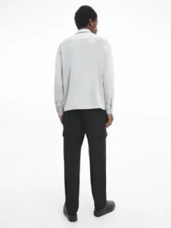 Calvin Klein Chemise Boutonnée Et Zippée 9 Calvin Klein Chemise Boutonnée Et Zippée -Pas Cher Calvin Klein Magasin K10K110845 ACE alternate2