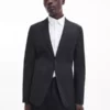 Calvin Klein Veste Blazer Slim Déstructurée En Tencel