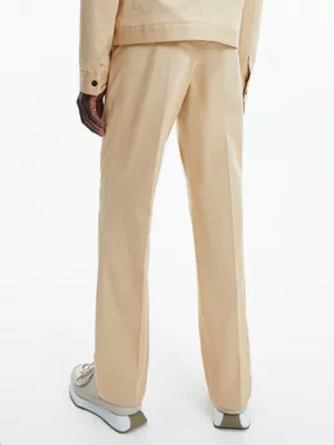 Calvin Klein Pantalon Straight En Sergé De Tencel 5 Calvin Klein Pantalon Straight En Sergé De Tencel – Image 3