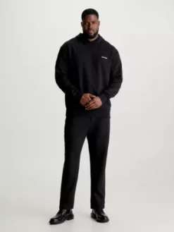 Calvin Klein Sweat à Capuche Grande Taille En Polyester Recyclé -Pas Cher Calvin Klein Magasin K10K110911 BEH alternate3