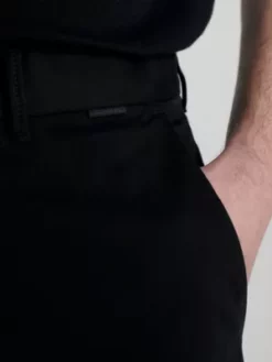 Calvin Klein Pantalon Relaxed En Sergé -Pas Cher Calvin Klein Magasin K10K110971 BEH alternate2