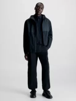 Calvin Klein Pantalon Cargo Relaxed Ample -Pas Cher Calvin Klein Magasin K10K110975 BEH alternate3