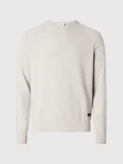 Calvin Klein Pull En Coton Bio Texturé -Pas Cher Calvin Klein Magasin K10K111012 ACE alternate4