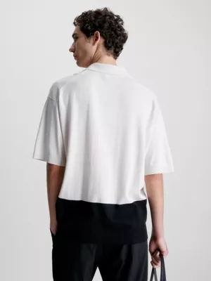 Calvin Klein Polo Color-block En Matière Recyclée 4 Calvin Klein Polo Color-block En Matière Recyclée – Image 2