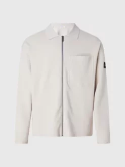 Calvin Klein Chemise Veste En Coton Bio -Pas Cher Calvin Klein Magasin K10K111017 ACE alternate4