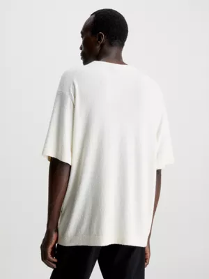 Calvin Klein T-shirt Bouclé Recyclé 4 Calvin Klein T-shirt Bouclé Recyclé – Image 2