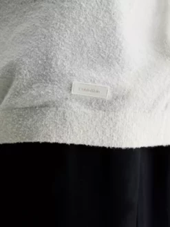 Calvin Klein T-shirt Bouclé Recyclé 9 Calvin Klein T-shirt Bouclé Recyclé -Pas Cher Calvin Klein Magasin K10K111019 YAH alternate2