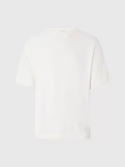 Calvin Klein T-shirt Bouclé Recyclé 11 Calvin Klein T-shirt Bouclé Recyclé -Pas Cher Calvin Klein Magasin K10K111019 YAH alternate4