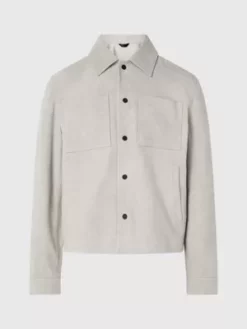 Calvin Klein Chemise Veste En Daim 11 Calvin Klein Chemise Veste En Daim -Pas Cher Calvin Klein Magasin K10K111054 ACE alternate4