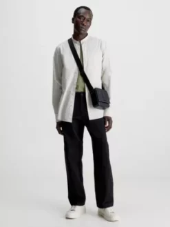 Calvin Klein Chemise En Popeline De Coton Léger -Pas Cher Calvin Klein Magasin K10K111068 ACE alternate3