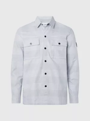 Calvin Klein Surchemise à Carreaux Relaxed En Sergé 7 Calvin Klein Surchemise à Carreaux Relaxed En Sergé – Image 5