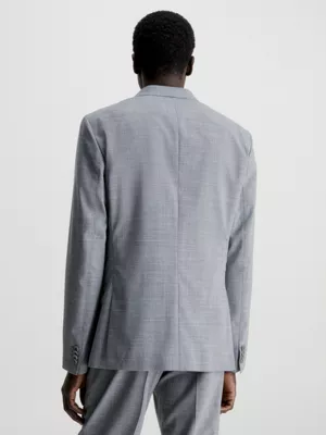 Calvin Klein Blazer Slim En Laine élastique 4 Calvin Klein Blazer Slim En Laine élastique – Image 2