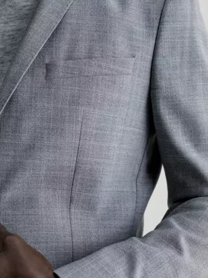 Calvin Klein Blazer Slim En Laine élastique 5 Calvin Klein Blazer Slim En Laine élastique – Image 3