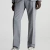 Calvin Klein Pantalon Slim En Laine Mélangée