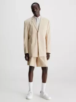 Calvin Klein Short Cargo Relaxed Plissé 10 Calvin Klein Short Cargo Relaxed Plissé -Pas Cher Calvin Klein Magasin K10K111096 PF2 alternate3