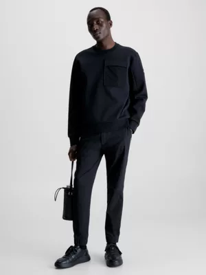 Calvin Klein Sweat-shirt Avec Poche En Maille 6 Calvin Klein Sweat-shirt Avec Poche En Maille – Image 4