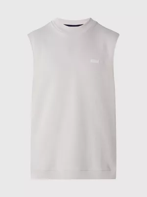 Calvin Klein Veste Sans Manches En Coton Bio Piqué Nid D'abeille 7 Calvin Klein Veste Sans Manches En Coton Bio Piqué Nid D'abeille – Image 5