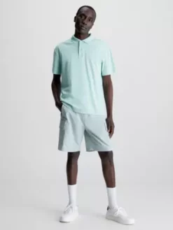 Calvin Klein Polo Regular -Pas Cher Calvin Klein Magasin K10K111191 C04 alternate3