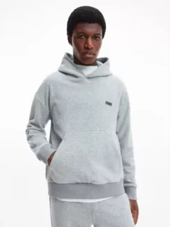 Calvin Klein Sweat-shirt à Capuche Relaxed En Polaire Bouclée