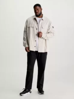 Calvin Klein Surchemise Grande Taille En Sergé -Pas Cher Calvin Klein Magasin K10K111263 ACE alternate3