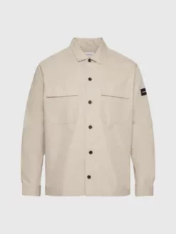 Calvin Klein Surchemise Grande Taille En Sergé -Pas Cher Calvin Klein Magasin K10K111263 ACE alternate4