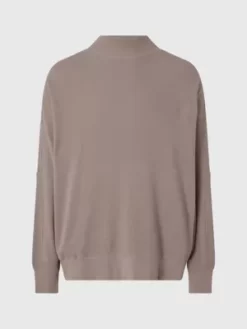 Calvin Klein Pull Unisexe En Coton Gaufré - CK Standards -Pas Cher Calvin Klein Magasin K10K111315 PQ0 alternate9