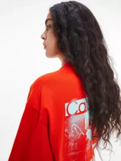 Calvin Klein T-shirt Unisexe Imprimé - CK Standards 18 Calvin Klein T-shirt Unisexe Imprimé - CK Standards -Pas Cher Calvin Klein Magasin K10K111322 XNS alternate7