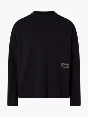 Calvin Klein T-shirt Unisexe à Manches Longues Imprimé - CK Standards 11 Calvin Klein T-shirt Unisexe à Manches Longues Imprimé - CK Standards – Image 9