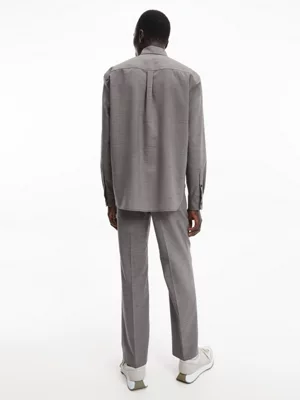 Calvin Klein Surchemise Bicolore En Laine 5 Calvin Klein Surchemise Bicolore En Laine – Image 3