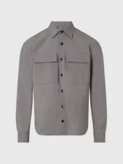 Calvin Klein Surchemise Bicolore En Laine 11 Calvin Klein Surchemise Bicolore En Laine -Pas Cher Calvin Klein Magasin K10K111353 CHH alternate4