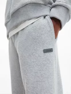 Calvin Klein Pantalon De Jogging Relaxed En Polaire Bouclée -Pas Cher Calvin Klein Magasin K10K111367 PKH alternate3