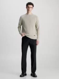 Calvin Klein Pull Texturé 10 Calvin Klein Pull Texturé -Pas Cher Calvin Klein Magasin K10K111476 PKR alternate3