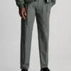 Calvin Klein Pantalon Plissé Et Fuselé En Sergé -Pas Cher Calvin Klein Magasin K10K111490 LLP main