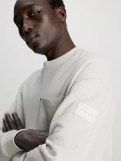 Calvin Klein Sweat De Travail En Coton Bio 9 Calvin Klein Sweat De Travail En Coton Bio -Pas Cher Calvin Klein Magasin K10K111508 ACE alternate2