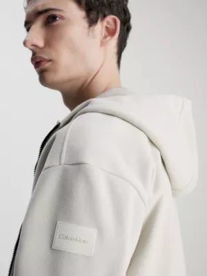 Calvin Klein Sweat à Capuche Zippé En Polaire 5 Calvin Klein Sweat à Capuche Zippé En Polaire – Image 3