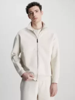 Calvin Klein Veste Zippée En Coton Bio