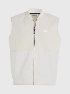 Calvin Klein Veste Sans Manches Zippée En Polaire Contrecollée 7 Calvin Klein Veste Sans Manches Zippée En Polaire Contrecollée – Image 5