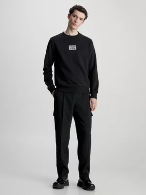 Calvin Klein Sweat En Coton Bio Avec Logo 6 Calvin Klein Sweat En Coton Bio Avec Logo – Image 4