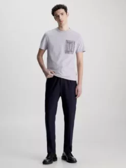 Calvin Klein T-shirt Avec Imprimé Sur La Poitrine 10 Calvin Klein T-shirt Avec Imprimé Sur La Poitrine -Pas Cher Calvin Klein Magasin K10K111530 VBX alternate3